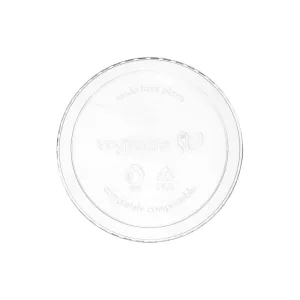 Couvercle pour pot deli PLA 8 à 32 oz